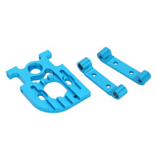 Hochleistungs-Blaues Aluminium RC-Car-Motorhalterungshalter mit langlebiger Bauweise 5095x38x5mm
