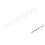 10Pièces Collier Chaine Perles Pet Argent Résistant Usage Décoratif 2