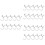 30Pcs Practical Silver Light Hooks Heavy Duty Aluminum Lamp Clamps 8