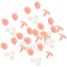 3 Sets Small Toys Costume Accessories Plastic Plush Doll Nose Pig