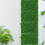 1Pc Simulation Wall Turf Green Artificial Lawn Mat Durable Plastic 8