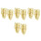 8Pcs Iron Twist Handle Box Latches Golden for Closet and Toolboxes 7
