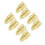 8Pcs Iron Twist Handle Box Latches Golden for Closet and Toolboxes 5