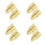 8Pcs Iron Twist Handle Box Latches Golden for Closet and Toolboxes 6