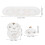 3Sets Ceramic Altar Cups Assorted Color for Temple and Home Worship 10