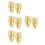 8Pcs Iron Twist Handle Box Latches Golden for Closet and Toolboxes 9