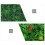 1Pc Simulation Wall Turf Green Artificial Lawn Mat Durable Plastic 5