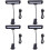 4Pcs Adjustable Clip-on Bedside Lamps LED Eye Protection Lights 5