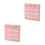 2Pcs Pink Holder for Wall Kitchen Storage Rack PP 5