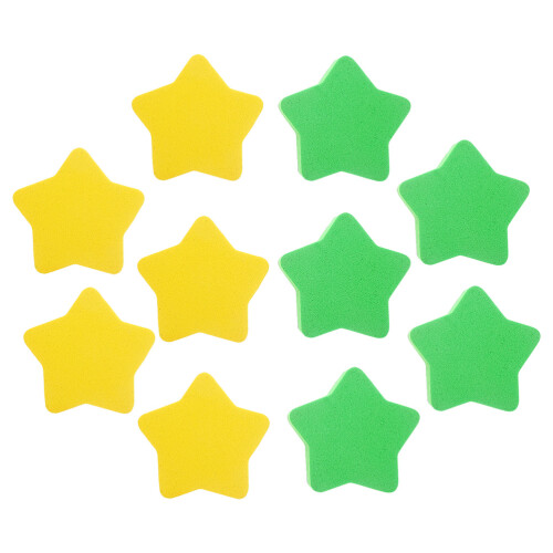 40Pcs Magnetic Whiteboard Erasers Eva Felt for Classroom Use