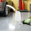 Leakproof White Oil Can with Handle for Car Engine Oil Dispensing 7