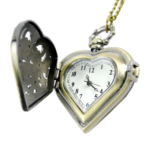 2St Hartvorm Zakhorloges Persoonlijk Quartz Kledingaccessoires Multi