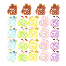 120 stuks mini dessert poppenhuis taartjes, model voor bureau decor