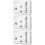 3Sets Replacement Rv Thermostat Camper Analog Heat Cool White Wall 8