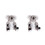 2Pcs Grey Plush Golf Driver Headcovers Funny Animal Shape Covers 9