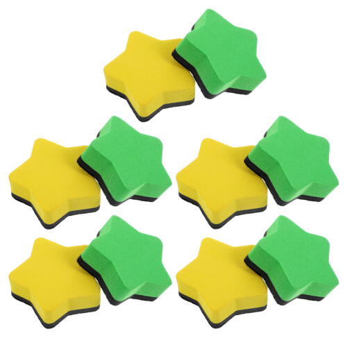 40Pcs Magnetic Whiteboard Erasers Eva Felt for Classroom Use 1