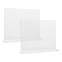 4St Acryl Postersstandaards Transparant, Voor Café En Feest