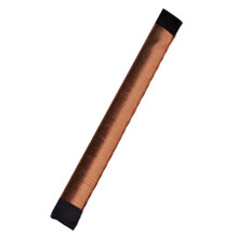 Hair Bun Maker Easy Magic Donut Updo Tool with Natural Blend and Lightweight Metal Core Dark Coffee