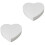 2St Lichte Witte Schuim Cake Dummy Hart Voor Creatieve Taarten 5
