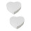 2St Lichte Witte Schuim Cake Dummy Hart Voor Creatieve Taarten 9