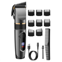 Men's Hair Clippers Cordless Trimmer with Precision Length Control and Speed Motor for Men