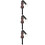 3Stk Rutschfester Cello Endpin Stopper Holz Endpin Halter Kaffeefarben 10