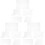 3Sets Durable Acrylic Card Holder Templates Stencils for DIY 4