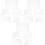 3Sets Durable Acrylic Card Holder Templates Stencils for DIY 5