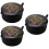 3Pcs Durable Ceramic Inkstone Calligraphy and Painting Accessories 7
