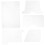3Sets Durable Acrylic Card Holder Templates Stencils for DIY 2