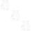 3Sets Durable Acrylic Card Holder Templates Stencils for DIY 11