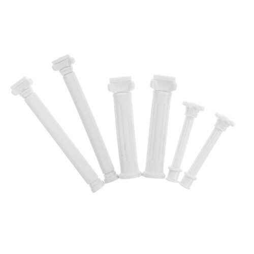 30Pièces Romains Blanches Miniatures Pour Décor Artistique 1