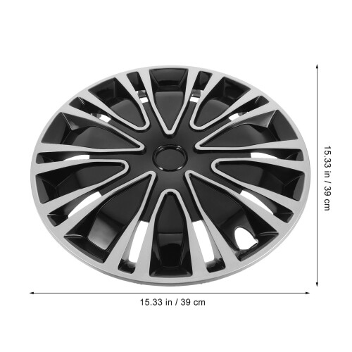 2Pièces Capuchons De Roue Auto PP Résistance Supérieure 1