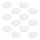12set Plastic Water Plate Disc Style For Fire Sprinkler Heads 1