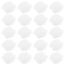 3Pcs Comfortable Nursing Pads White Breathable Absorbent Breast Pads