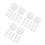 3Pcs Comfortable Nursing Pads White Breathable Absorbent Breast Pads 5