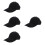4Pcs Hats for Men Baseball Hardhats Construction Bump Caps 7
