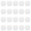 3Pcs Comfortable Nursing Pads White Breathable Absorbent Breast Pads 2