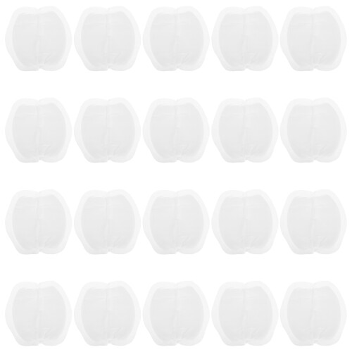 3Pcs Comfortable Nursing Pads White Breathable Absorbent Breast Pads 1