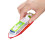 25Pcs Pull-Back Ship Toys Assorted Color ABS Model for Kids Play 9