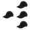 4Pcs Hats for Men Baseball Hardhats Construction Bump Caps 6