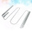 2Pcs Silver Cup Glass Holder Shelf for Wine Glass Organization 8