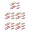 25Pcs Pull-Back Ship Toys Assorted Color ABS Model for Kids Play 6