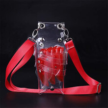 Hair Scissor Holster PU Leather Barber Scissor Holder with Belt 7 Pockets Salon Tool Organizer
