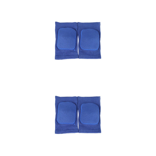 4Pcs Blue Elastic Knee Pads Sponge for Running and Workout 1