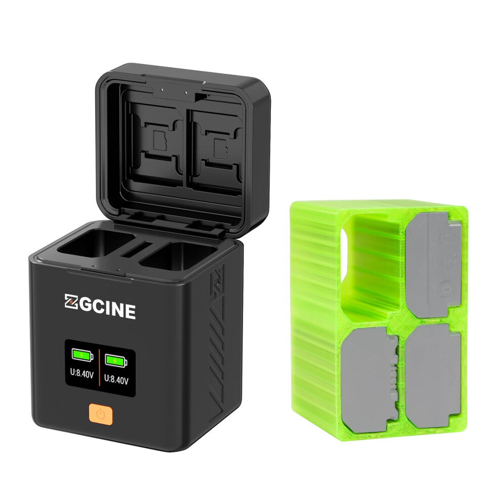 Npfw50 Usbc Pd Fast Dual Battery Charger With Smart Display And Tpu Travel Case For Sony Alpha Cameras 9169991786391