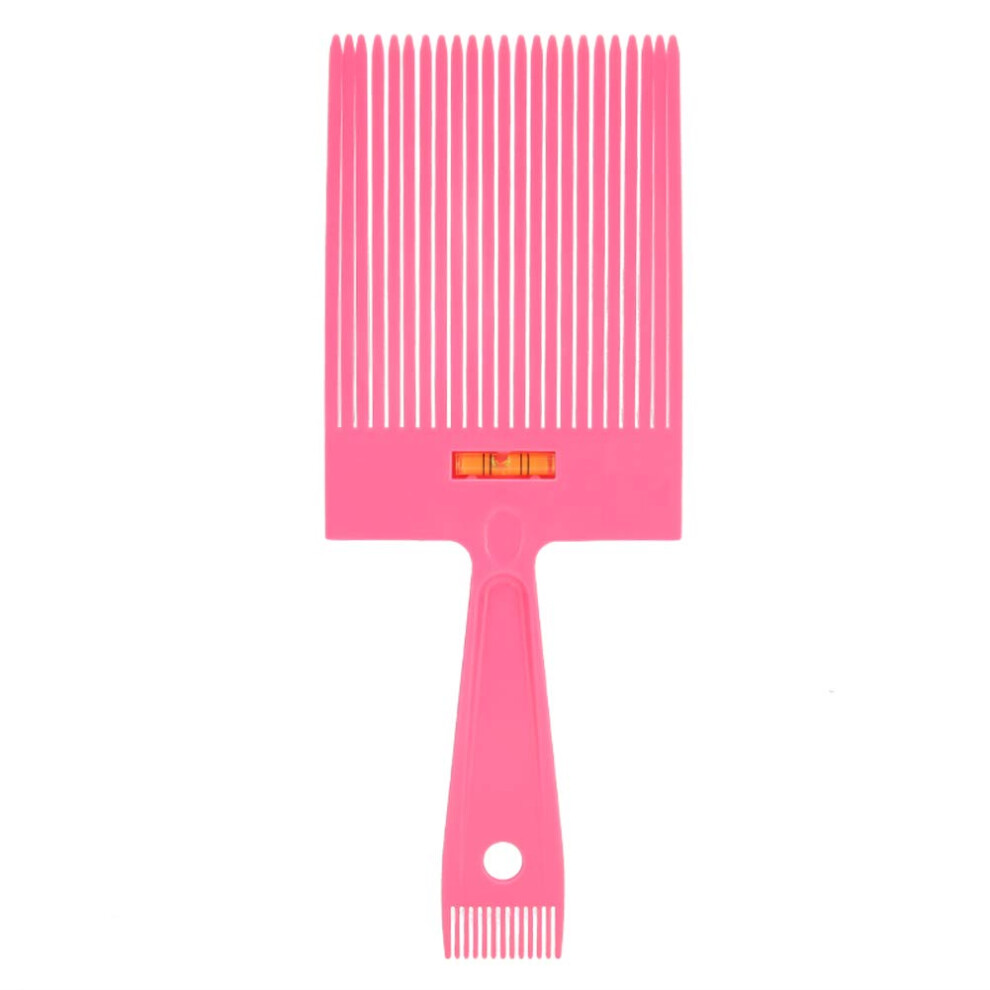 Flat  Comb with Precision Flat Edge and Alignment Guides for Barber and Home Haircuts