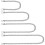 12Pcs Silver Purse Chain Strap Strong Ornamental Bag Accessory 3