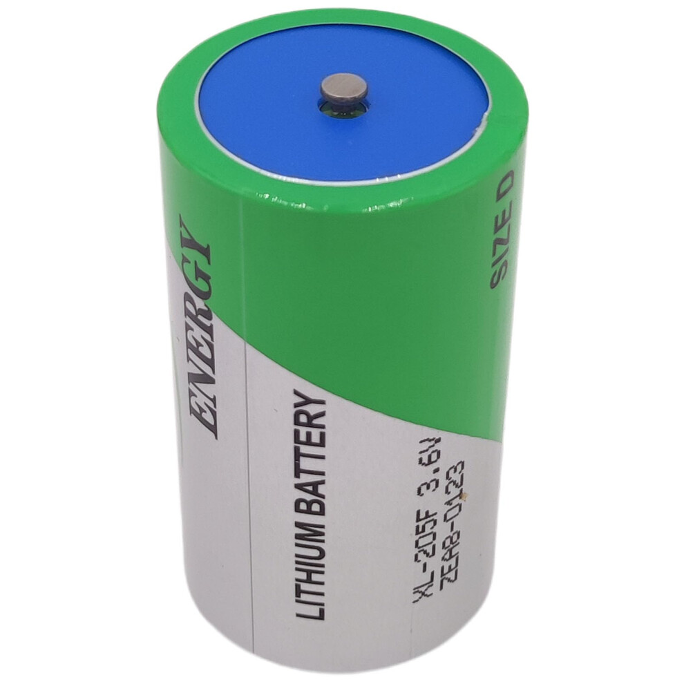 Lithium Thionyl Chloride D Battery 3.6V 19000Mah Xl205f Capacity D Cell For Utility Meters Green 9169991718422