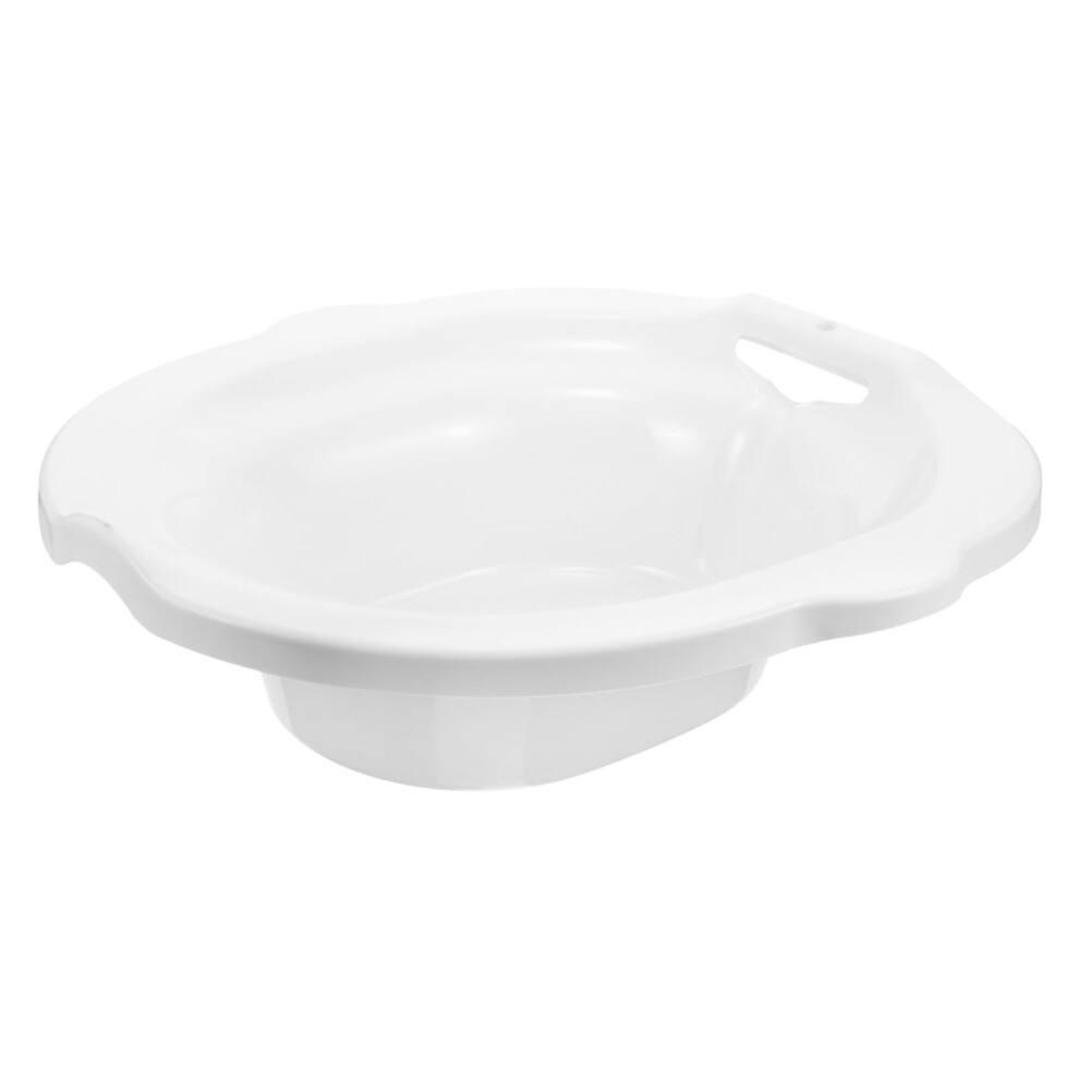 Sitz Bath Basin for Toilet with Ergonomic Comfort Fit and AntiOverflow Design for Postpartum Care